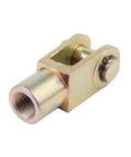 Y Type Cylinder Joint Kit With Rod And Piston Clevis For Multiple Thread Sizes M6 M8 M10 M12 M16 M20 M27 Industrial Grade Cylinder Accessories One Color, metal threaded clevis