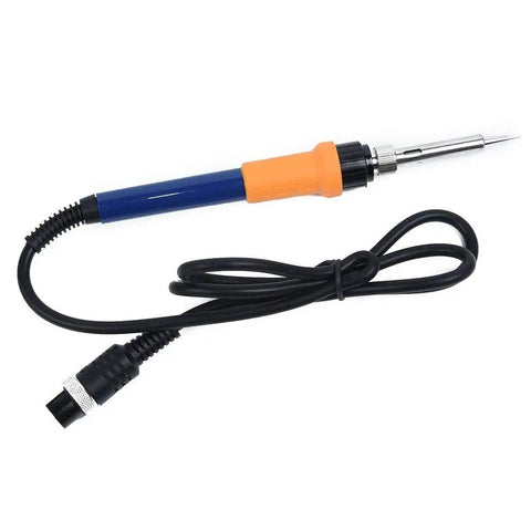 60W Electric Soldering Iron Handle for Models 936A, 937D+, 939, 939D, 898D+, 862D with ESD Safe Design and Ventilated Sides