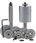 Half-Inch Pattern Router Bit Set With Multiple Bearings For Flush Trim And Template Routing, Pro Grade Heavy-Duty Precision