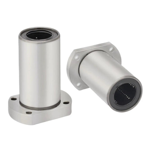 No Sweat Linear Flange Bearing Bulletproof Smooth Glide Ball Bushing For 3D Printers Cnc Routers And Robotics Built Tough Low Friction Shaft Support 12 By 21 By 30 Mm