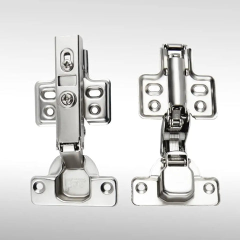 Cabinet Door Damping Hydraulic Buffer Quick Release Hinge, cold rolled steel, for closet and cupboard front view