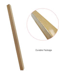 Bronze Garden Swing Replacement Bars, 33.5 Inch Long Rectangular Metal Rods For Hanging Swing Seat To Frame, Set Of 2 in packaging