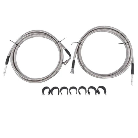 Solid Quick Fix Kit For Chevy Silverado Sierra 1500 Crew With 4 8L 5 3L Engines 2004 To 2006 Fuel Line Repair Set That Saves Your Day And Gets You Back On The Road Fast Without Any Hail Marys. silver fuel lines with clips