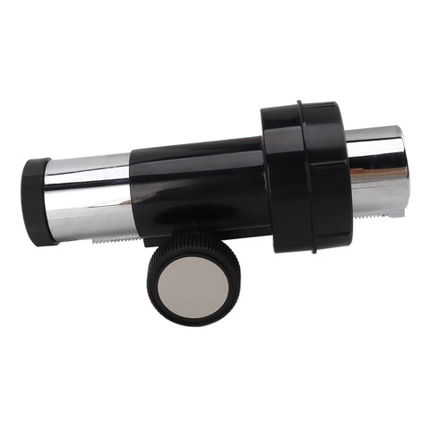 Side view of Top Notch Manual Focus Mount With Slick Slanting Teeth Gears For Ultra Smooth Rack And Pinion Focusing, ABS plastic body.