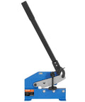 8 Inch Hand Plate Shear With Long Handle For Metal Cutting Up To One Quarter Inch Sheet Steel Benchtop Cutter Side View