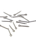 Heavy Duty 304 Stainless Steel U Shaped Spring Cotter Pins For Cars And Marine Gear Fastener Kit With Wave Split Ends In M1 To M6 Sizes.