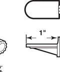 Hella Sturdy Clear Plastic Shelf Support Pegs With Built In Locking Tabs To Keep Shelves Locked Tight Spoon Style Cabinet Rack Hardware 1/4 inch diameter