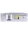 Heavy Duty Ultra Slim Ac Dc Switching Power Supply 75W 15V 5A Enclosed Model front view with metal casing for industrial use.