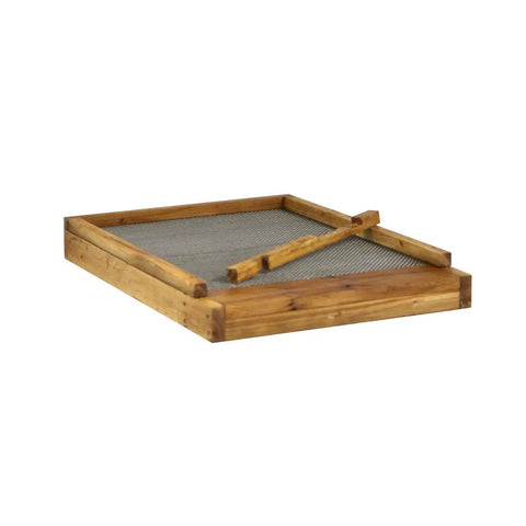 Beeswax Dipped Langstroth Beehive Parts Kit For 10 Frame Hives With Screened Bottom Board