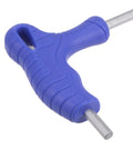 4mm Ball End Hex Key T Handle Wrench Spanner In Metric CR-V Steel Durable Chrome Vanadium With Ergonomic L Grip High Torque For Tight Spaces Anti