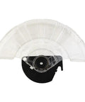 Clear View Miter Saw Blade Guard For LS1040 28 Cm Lower Guard Assembly Transparent Safety Cover shown front view