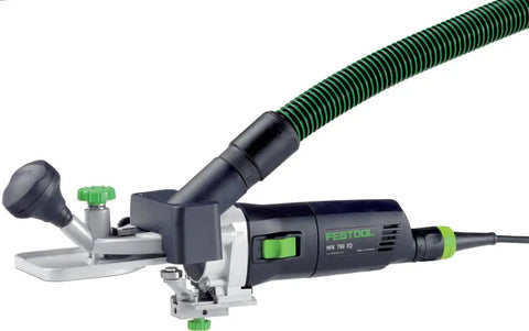 MFK 700 EQ Modular Trim Router Set With 720W Motor, Variable Speed, Detachable Cord, ultra wide base on white background