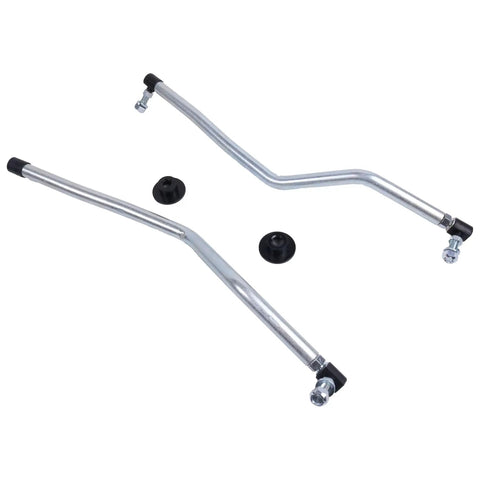 LH And RH Steering Drag Link Set With Dust Caps For Lawn Tractors Drop-In No-Fuss Replacement compatible steering links