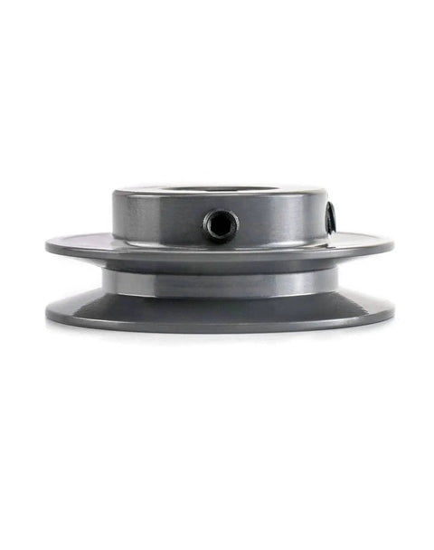 Single Groove Web Sheave 3.05 Inch Outer Diameter 1 Inch Bore V Belt Pulley For 4L A AX Belts Durable Cast Iron Fixed Bore Anti Corrosion Fits 1 Inch Shaft Built Tough For Power Transmission