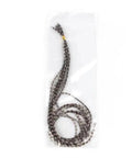 10 Pack Bronze Rooster Saddle Fly Tying Feathers For Midge NAT Grizzly Color in clear packaging for fly fishing hooks