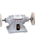 6 Inch 1/3 Horsepower Buffer 115/230V Pro Grade Industrial Buffing Machine For Metal Polishing And Scratch Removal