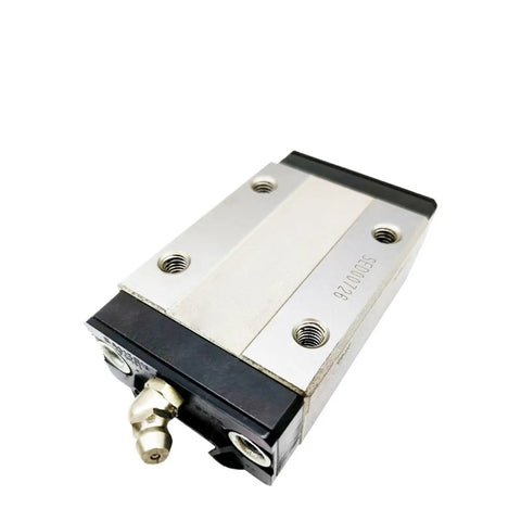 SR35W Linear Block And Rail Guide Slider System With 2000mm Rail Length showing close-up of the block component for industrial setups.
