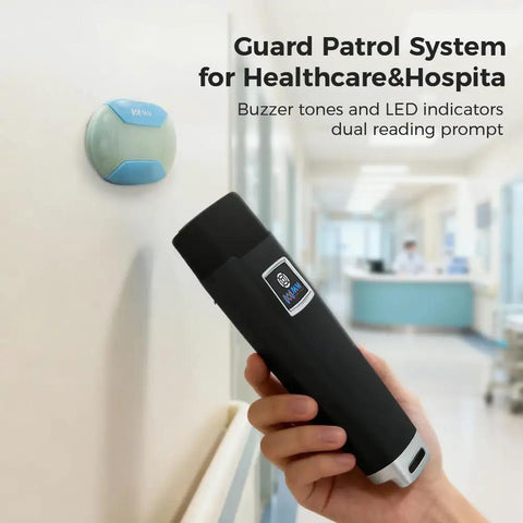 RFID Guard Patrol System With LCD Screen Tour Wand And Free Management Software for industrial, hotel, healthcare patrol
