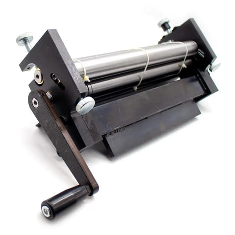 Heavy Duty Manual Metal Plate Rolling Machine Hand Operated Sheet Bender Handles Steel Rolls Smooth As Butter With Zero Sweat Up To 320mm Width For Shops