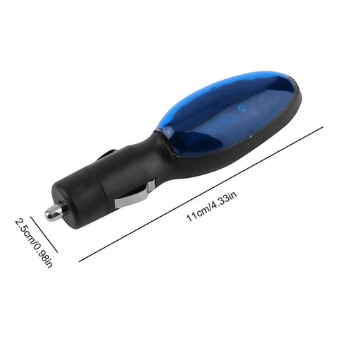 12V Vehicle Mounted Fuel Saver Plug In Easy Install to Help You Save Gas and Boost Fuel Efficiency Car Fuel Economy Booster Stable Performance and Long Lasting Green Power