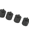 Heavy Duty 4 Pack Rubber Door Jamb Bumper Stops Kit Fits Ford Mark LT And Mariner Models To Stop Annoying Squeaks Prevent Body Damage With Tight Original Fitment For Smooth Car Door Operation, four black rubber bumpers