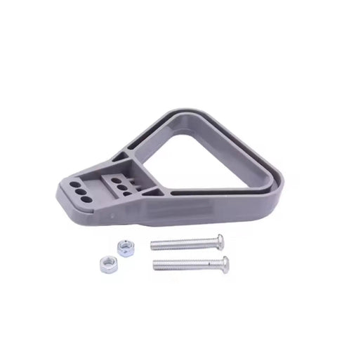 Rock Solid Professional Grade 350 Amp Connector Handles For Electric Forklifts And Solar Panels Hella Durable grey handle with mounting hardware