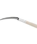 Saw-Tooth Blade Garden Sickle For No-Fuss Weeding And Harvesting Grass Weeds And Perennials, durable wood handle, made in Japan