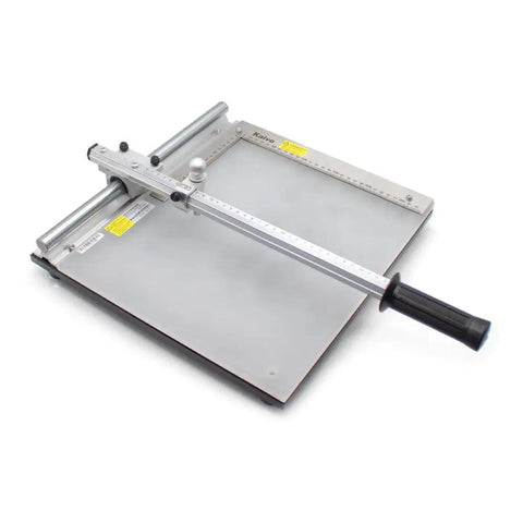 Laboratory Glass Cutter Manual For ITO Glass And Silica Gel Board Cutting 28x33cm KV-C-370 KVC370 Plus tool on table