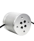 Heavy-Duty Multi-Axis Torque And Six-Dimensional Force Sensor With High-Precision Steel Load Cell, shown side view.