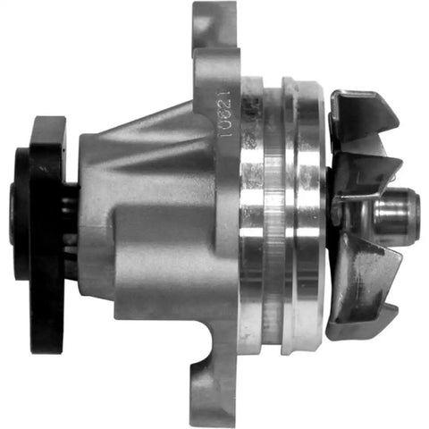 Heavy Duty Engine Water Pump For Mazda 5 And Tribute Cooling System Swap 2.3L 2.5L Four Cylinder Blocks side view with metal finish.