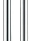 36 Inch Brushed Stainless Steel Door Handles Set For Inside and Outside Use Heavy Duty Contemporary Modern Pull Push Handles