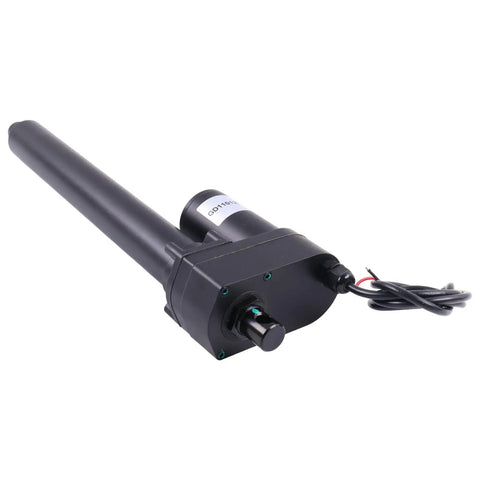 12V DC Linear Actuator With 11.34 Inch Stroke And 1000 Lbs Push Pull Capacity, 1 1/8 Inch Shaft, Heavy Duty Industrial Grade LACT12-1000B Model