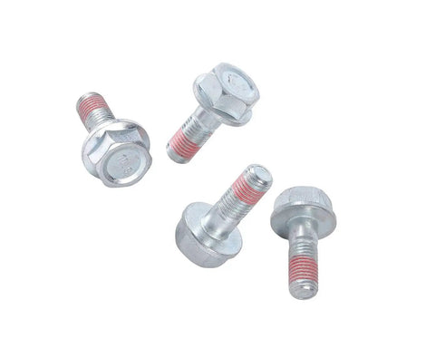 Heavy Duty Front Brake Caliper Slider Bolt Guide Pin Sleeve Boot Bushing Kit Fits Ford Fiesta MK6 MK7 2008-2017, 4 steel bolts