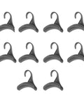 10 Pack Hanging Purse Hanger Hooks For Handbags Backpacks And Scarves Plastic Closet Organizer Clips That Grip Bags