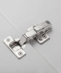 Soft Close Half Overlay 35mm Cabinet Door Hinge With Hydraulic Smooth Close Top Notch 3D Eccentric Adjustment 35mm Cup Built to Last