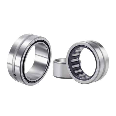 Tough As Nails Needle Roller Bearing RN Na69 Series Pre Lubricated For Hydraulic Presses Automotive Transmissions And Forging Machinery Designed For Smooth Rotation And Extended Service Life Reliable Workhorse 32 X 52 X 36 Mm, showing three components including inner and outer rings.