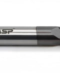 Carbide Square End Mill, 4 Flute, 5/16 In Diameter, 13/16 In Cutting Length, 5/16 In Shank, Micro Grain Carbide For Alloy And Hardened Steel