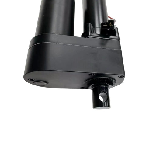 Close-up of Heavy Duty 24V 13A Linear Actuator Delivers 4500N Peak Lift With 101.6mm Stroke For Dock Levelers And Industrial Lifts