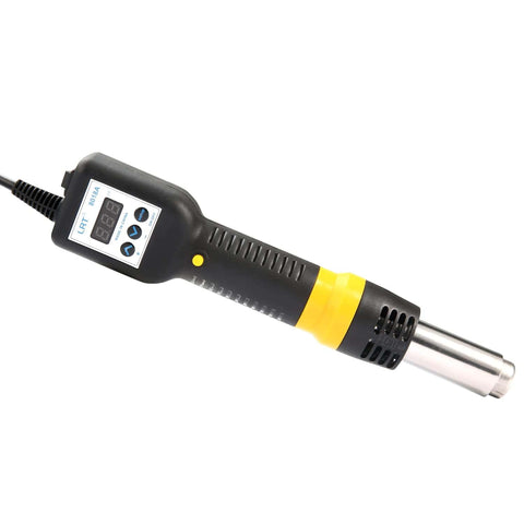 Pro Grade Hot Air Rework Station With Digital Temperature Control And 600W SMD Desoldering Gun, compact handheld design