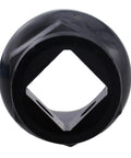 Close-up of Mountain Bike Center Shaft Tool Crank Remover For 20 Tooth Bottom Bracket Removal Tool showing square opening and finish