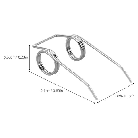 Premium Stainless Steel Kettle Lid Repair Kit With Double Torsion Springs For Secure Lids That Never Stick Or Slip Off Your Water Boiler, 2.1cm