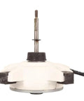 310 35 8A Brushless DC Motor for Inverter Outdoor AC Unit Replacement Fan, side view of white casing and shaft
