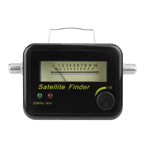 Pocket Sized Analog Satellite And Dish Finder With Tone For C Band Ku Band Digital TV Tuning High Sensitivity Signal Strength Indicator