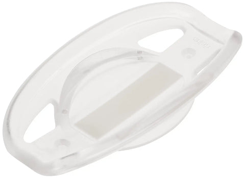 Transparent component of Vertical Bike Wall Mount With Tire Tray For Easy Access And Space Saving Storage Holds Up To 40 Lbs