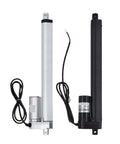 Heavy Duty Electric Linear Actuator 12V 24V DC Motor with two variants, showcasing smooth 400 MM stroke design.
