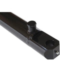 Close-up view of Double Acting Hydraulic Cylinder Tang Style Universal 2 Inch Bore 18 Inch Stroke 1.25 Inch Rod Diameter Welded