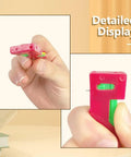 Automatic Needle Threader for Hand Sewing and Embroidery Must Have 2025 Upgraded Threading Device in hand, compact design.