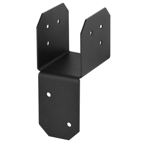 8 Pack 2x4 Post Caps Tie Bracket For Pergola And Decks, Joist Anchor Connector, 17 Gauge Steel With Powder Coat, Fits 1.5 Inch Beams