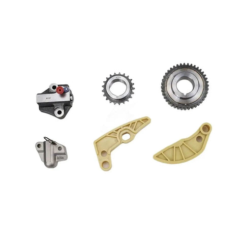 Fresh 10 Piece G4KJ Engine Timing Chain Kit For Kia Sorento Optima 2.0L Or 2.4L V6 V4 Fits Perfect With Oem Numbers 243212g111 231212ggA1 And Long Lasting Alloy Build, timing gears and guides
