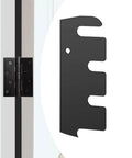 Stainless Steel Hinge Repair Shims Kit For Quick Door Alignment With Nonslip Metal Spacers 10 Pack next to door hinge